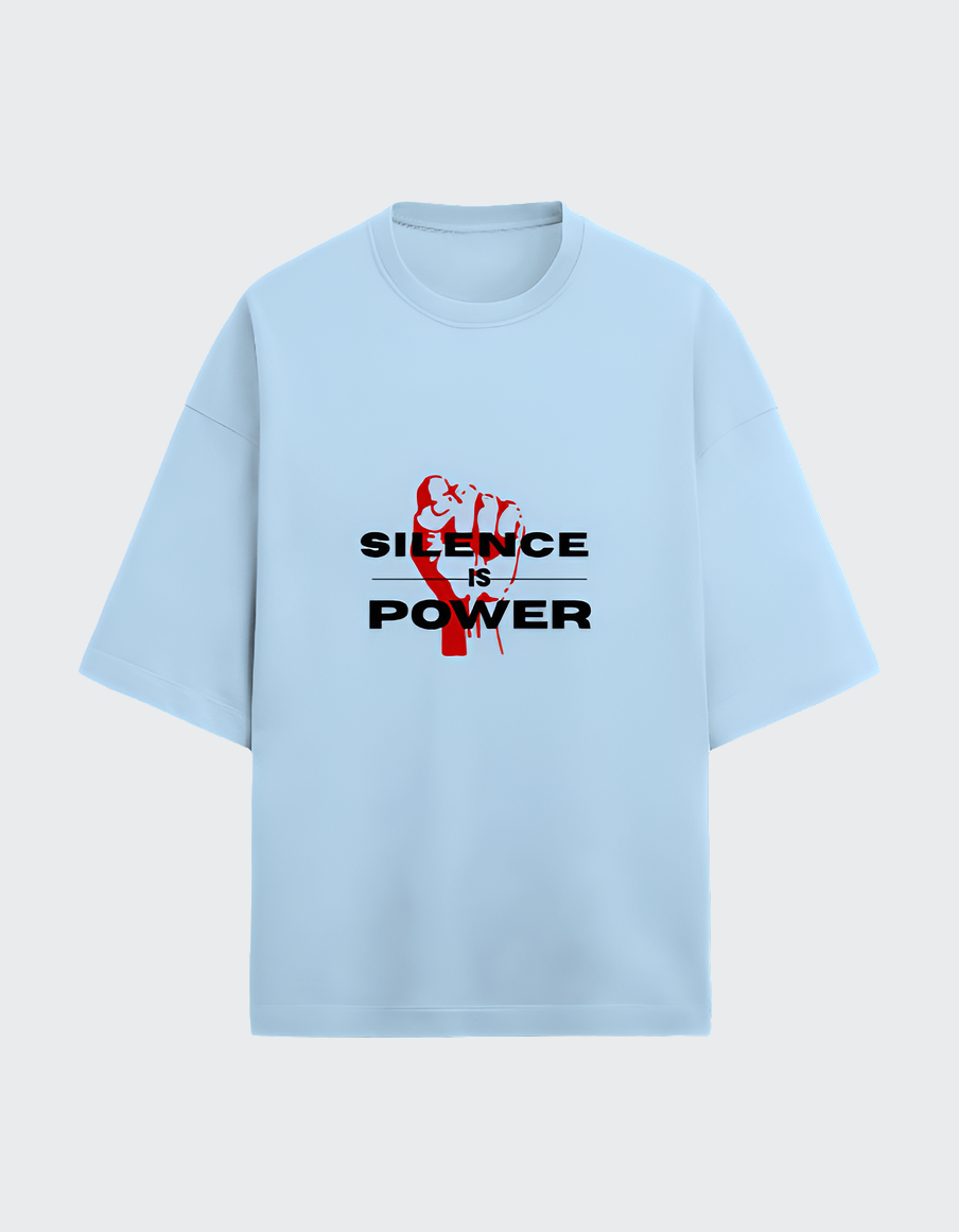 “Revolution Fist Graphic T-Shirt – Bold Streetwear Style” Unisex Terry Oversized Tee